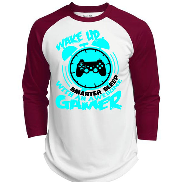 Awesome Gamer T Shirt, I Love Gaming T Shirt, Awesome T-Shirts  (Polyester Game Baseball Jersey)