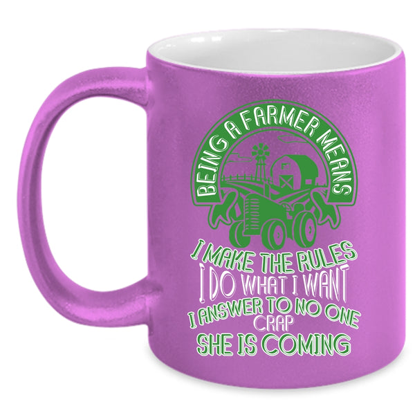 Being A Farmer Coffee Mug, Best Farmer Ever Coffee Cup