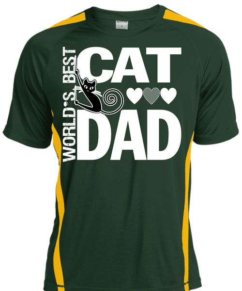 World's Best Cat Dad T Shirt, My Pets T Shirt, My Favorite T Shirt