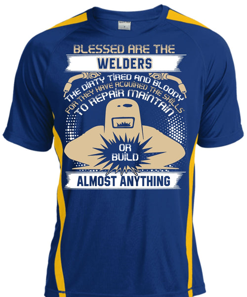 Blessed Are The Welders T Shirt, The Dirty Tired T Shirt, Cool Shirt