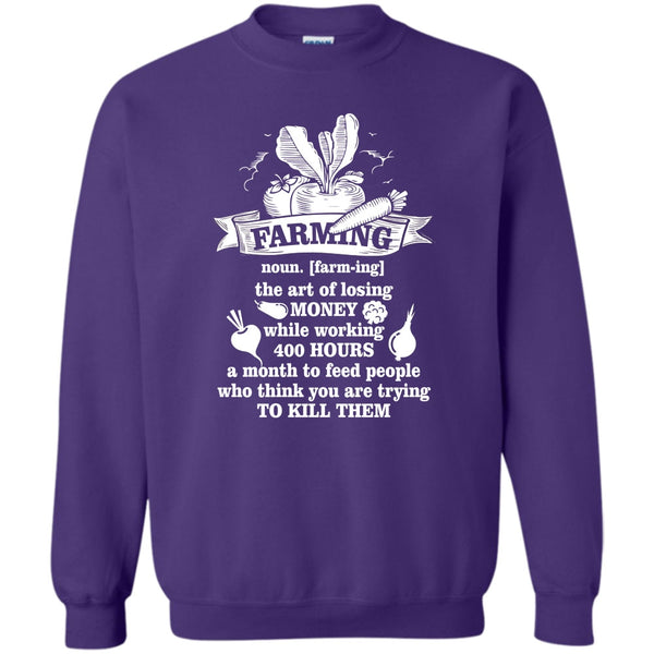 The Art Of Losing Money T Shirt, Coolest Farmer Sweatshirt