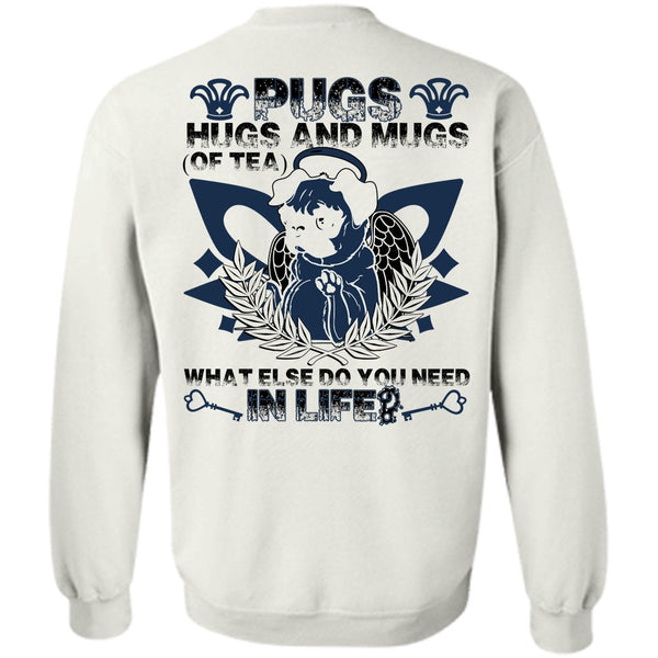 A black t-shirt with the shopify logo