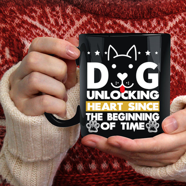 Dog Unlocking Coffee Mug, Cute Gift For Dog Lover Coffee Cup