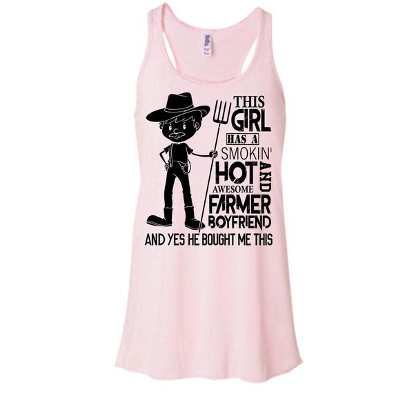 Awesome Farmer Boyfriend T Shirt, Gift Farmer T Shirt, Awesome t-shirts