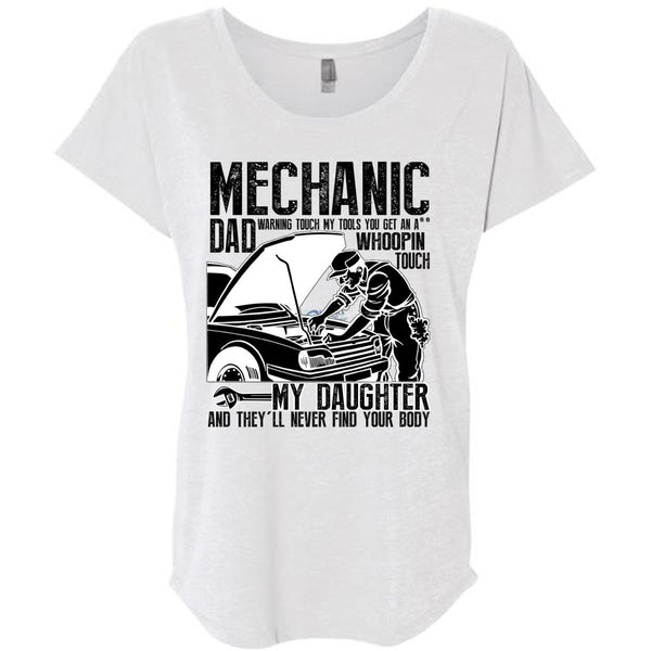 Mechanic Dad T Shirt, I Love Mechanic T Shirt, Awesome T-Shirts