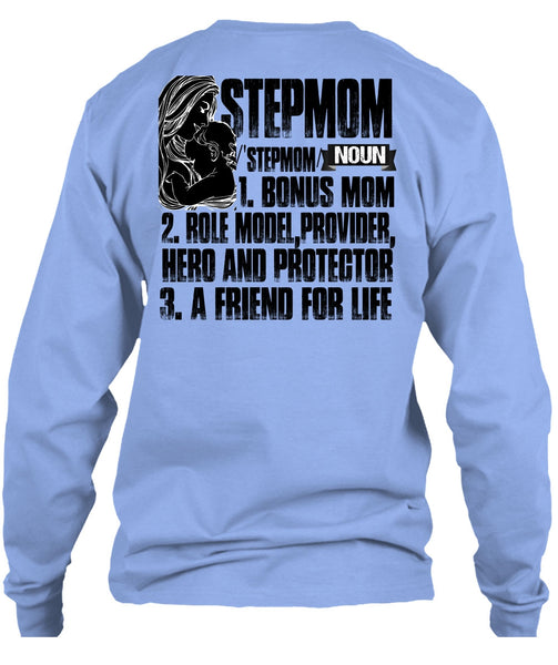 Step Mom T Shirt, I Love Mom T Shirt