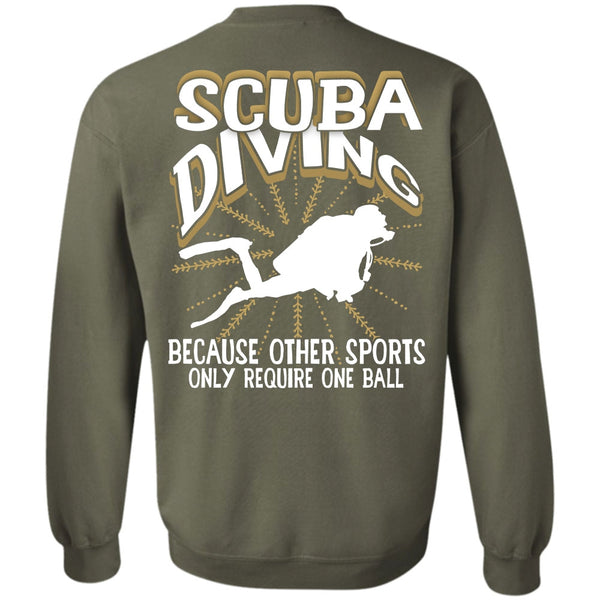 Being A Diving T Shirt, I Love Diver Sweatshirt