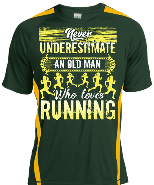 Old Man Who Loves Running T Shirt, Being A Runner T Shirt, Cool Shirt