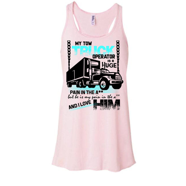 My Tow Truck Operator T Shirt, I Love My Tow Truck Operator Tank Top
