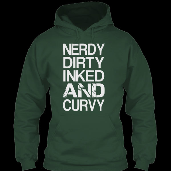 A black t-shirt with the shopify logo