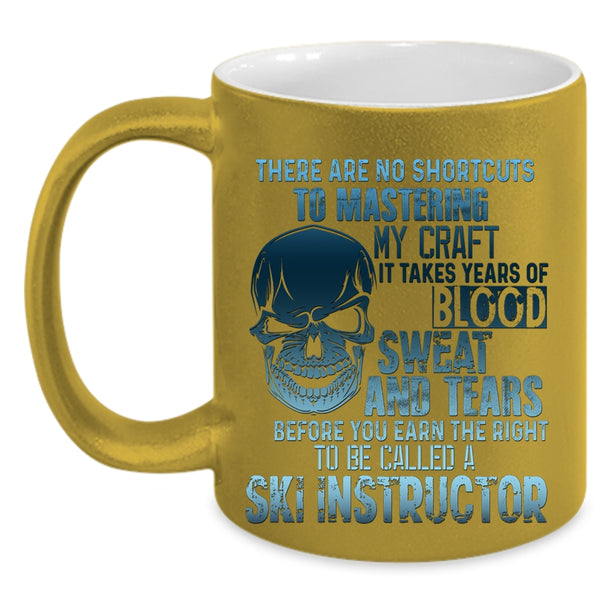 Awesome Ski Instructor Coffee Mug, To Be Called A Ski Instructor Accent Mug
