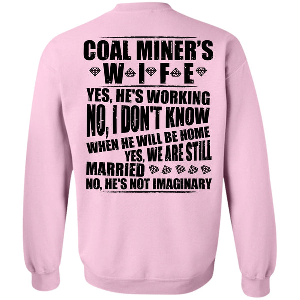 I Love Miner T Shirt, Coal Miner's Wife Sweatshirt