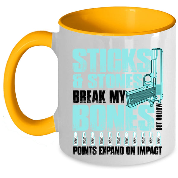 Cool Gift For My Friends Coffee Mug, Awesome Gunner Accent Mug