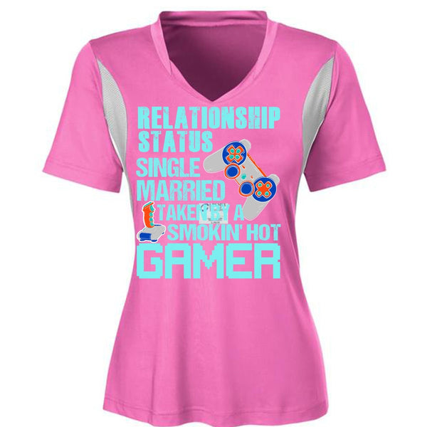 Taken By A Smoking Hot Gamer T Shirt, I Love Gaming T Shirt