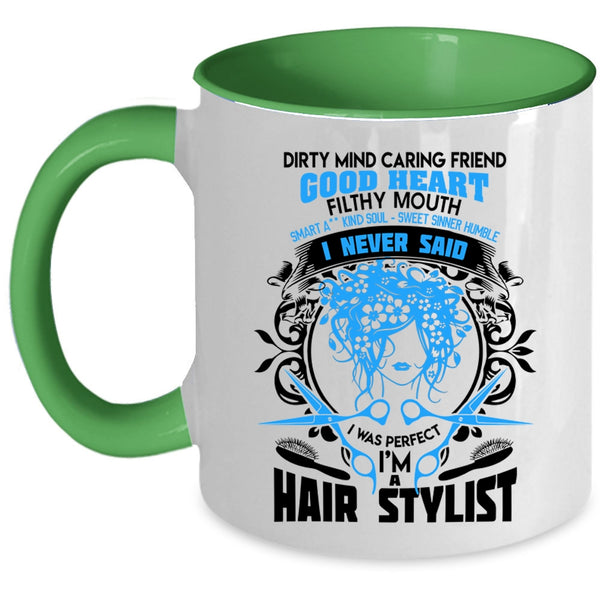 Awesome Hairstylist Coffee Mug, I'm A Hair Stylist Accent Mug