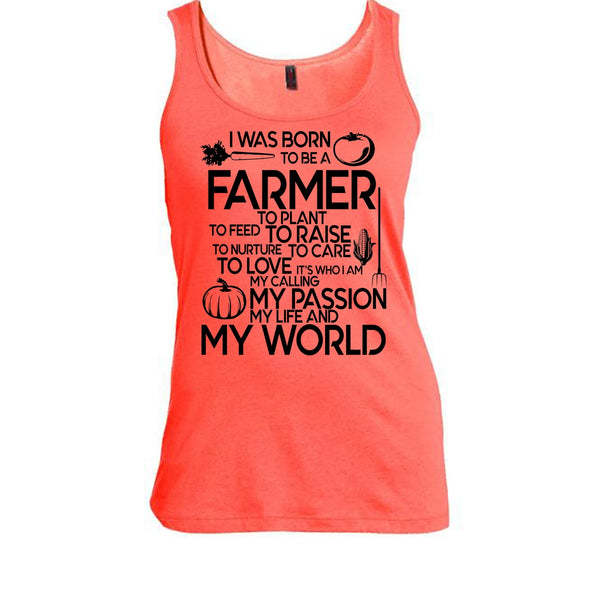 I Was Born To Be A Farmer T Shirt, I'm A Farmer T Shirt, Awesome t-shirts
