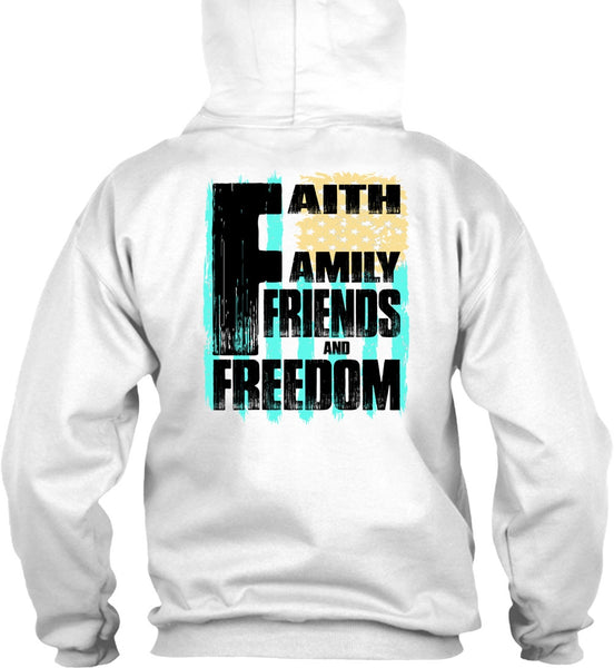 Faith Family Friends And Freedom T Shirt, I Love Veteran T Shirt