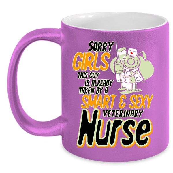 Taken By A Smart Veterinary Nurse Coffee Mug, My Husband Coffee Cup