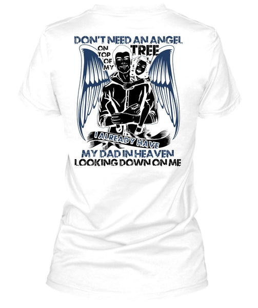 My Dad In Heaven T Shirt, I Love Papa T Shirt