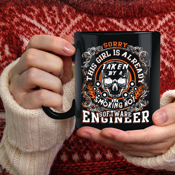 Taken By A Software Engineer Coffee Mug, Beautiful Wife Coffee Cup