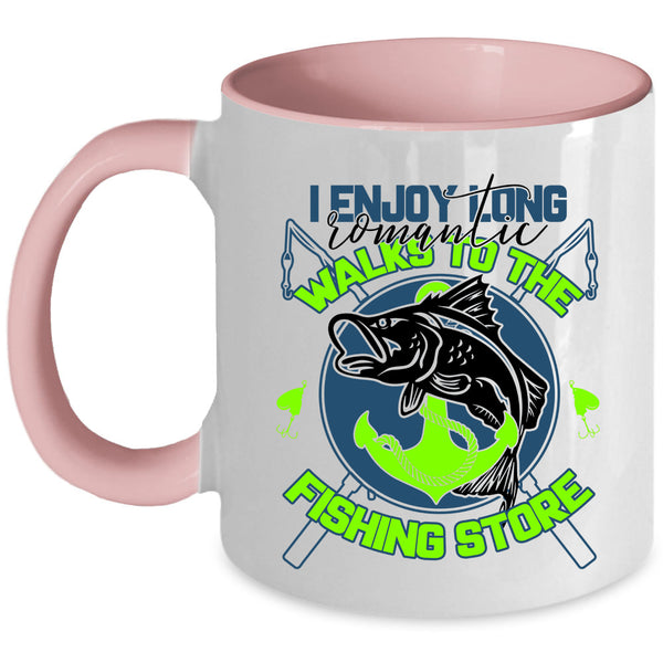 The Fishing Store Coffee Mug, I Enjoy Long Romantic Accent Mug