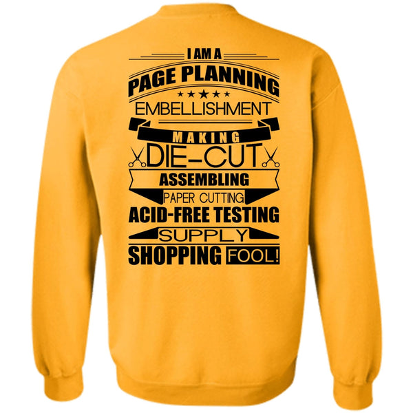 I Love Planner T Shirt, I Am A Page Panning Sweatshirt
