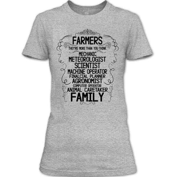 Farmers T Shirt, Gift For Farmer T Shirt