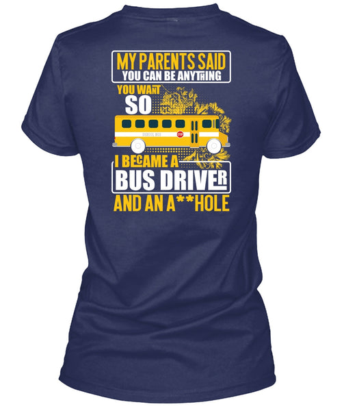 I Became A Bus Driver T Shirt, Being A Bus Driver T Shirt