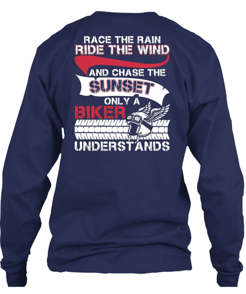 Only A Biker Understand T Shirt, Ride The Wind T Shirt