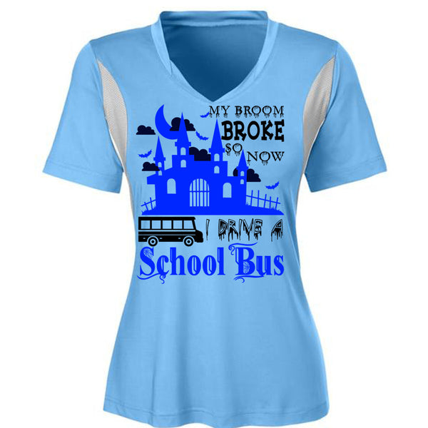 My Broom Broke So Now I Drive A School Bus T Shirt, Wait For Halloween T Shirt, Awesome T-Shirts