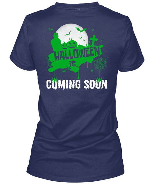 Halloween Is Coming Soon T Shirt, I Love You Pumpkin T Shirt