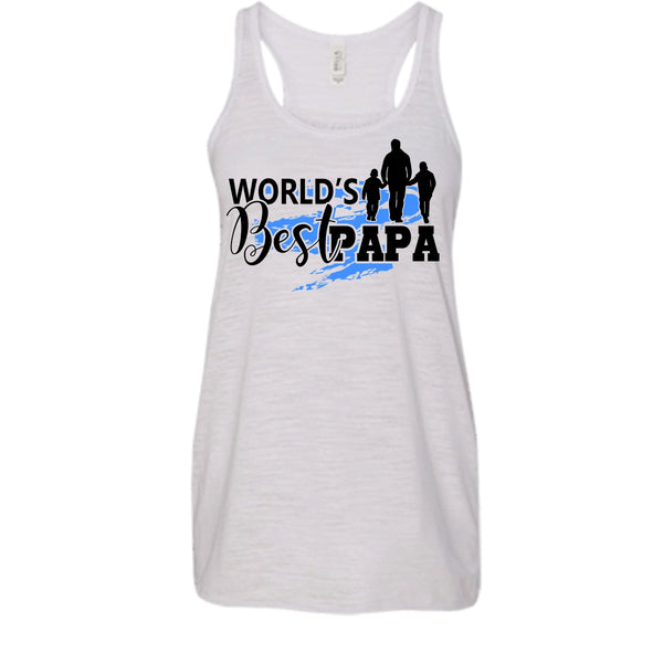World's Best Papa T Shirt, Gift For Papa Tank Top