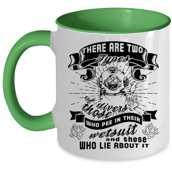 Pee In Their Wetsuit Coffee Mug, There Are Two Types Of Devers Accent Mug