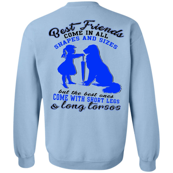 I Love My Dog T Shirt, Best Friends Come In All Shapes Sweatshirt