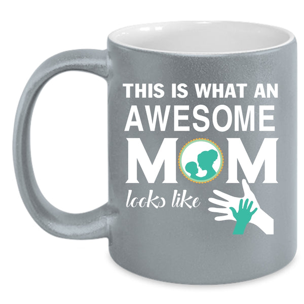 Because I'm The Mom Coffee Mug, Funny Gift For My Mommy Coffee Cup