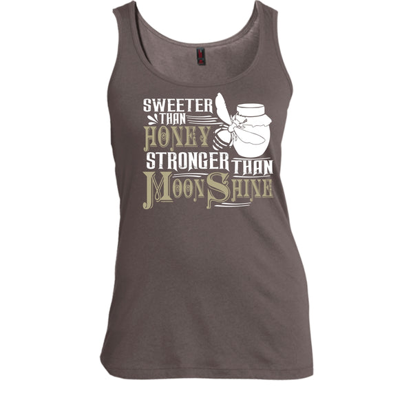 Sweeter Than Honey T Shirt, Stronger Than Moonshine T Shirt, Cool T Shirt