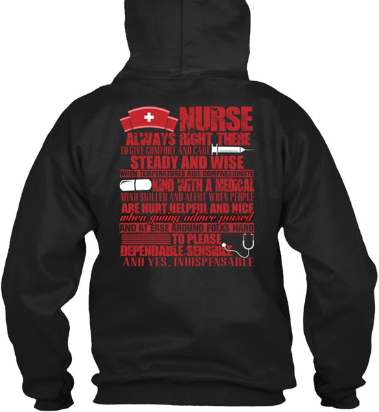Nurse Always Right T Shirt, Kind With A Medical T Shirt