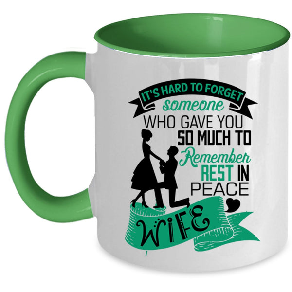 I Love My Wife Coffee Mug, Husband And Wife Accent Mug