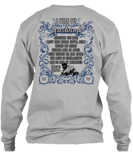 I Miss My Husband T Shirt, I Love Husband T Shirt