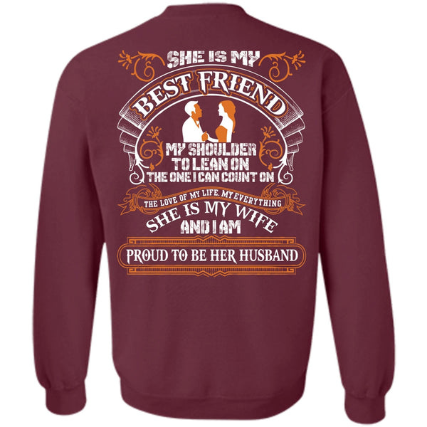 She Is My Wife T Shirt, I Love Wife Sweatshirt