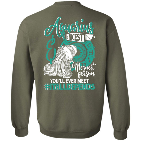 Being An Aquarius T Shirt, I Love Aquarius Sweatshirt