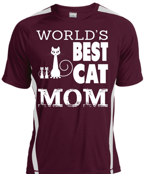 World's Best Cat Mom T Shirt, Family T Shirt, Being A Mom T Shirt