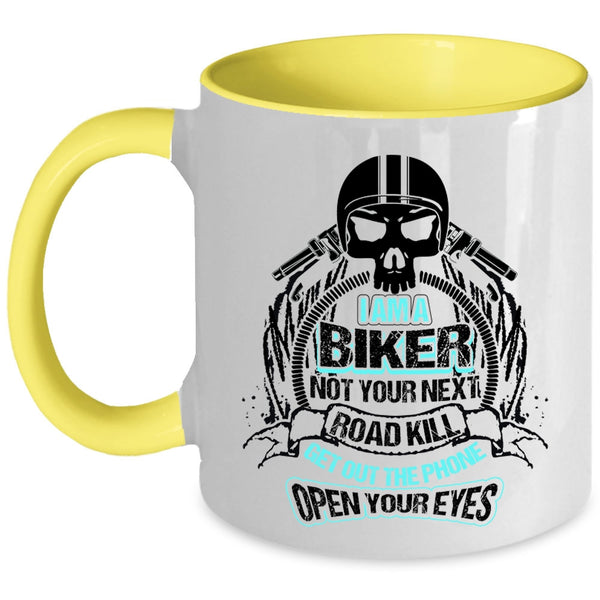 Awesome Gift For Biker Coffee Mug, I Am A Biker Accent Mug