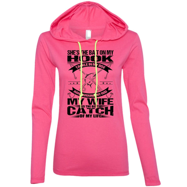 She's The Bait On My Hook T Shirt, I Love Fish T Shirt, Awesome T-Shirts