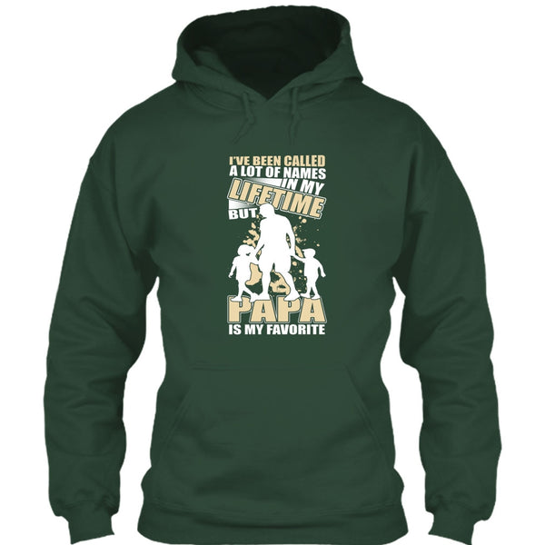 Father's Day Gift T Shirt, Papa Is My Favorite Name T Shirt
