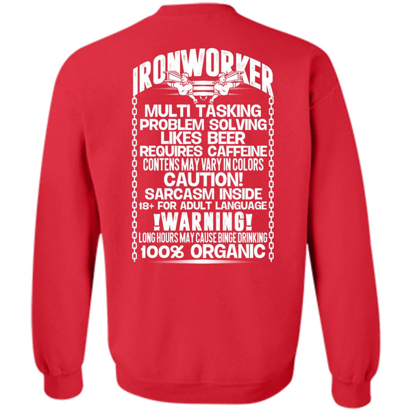 Likes Beer T Shirt, I Love Ironworker Sweatshirt