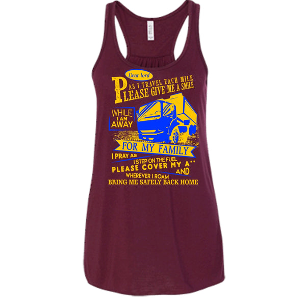 Please Give Me A Smile T Shirt, I Am A Trucker Tank Top