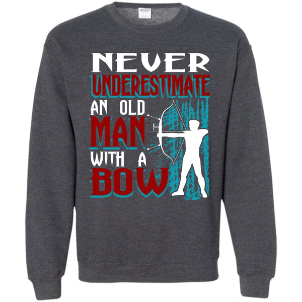 An Old Man With A Bow T Shirt, Coolest Bow Sweatshirt