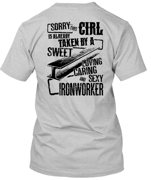 Loving Caring Ironworker T Shirt, I Love Ironworker T Shirt