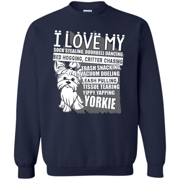 Coolest Yorkie T Shirt, I Am A Dog Lover Sweatshirt